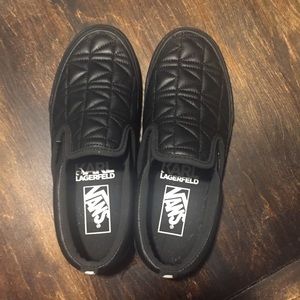 Vans Karl Lagerfeld limited edition slip on